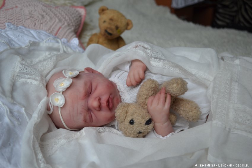 Ноэль малышка в процессе возрождения.Кукла - реборн Анны Морозовой