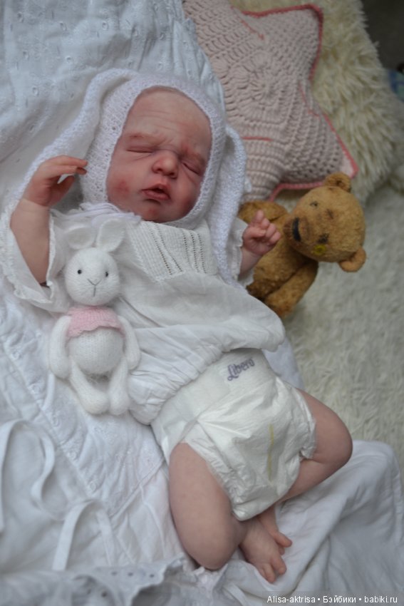 Ноэль малышка в процессе возрождения.Кукла - реборн Анны Морозовой