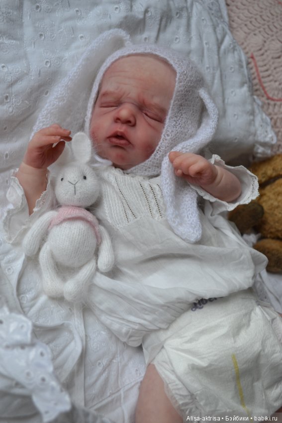 Ноэль малышка в процессе возрождения.Кукла - реборн Анны Морозовой