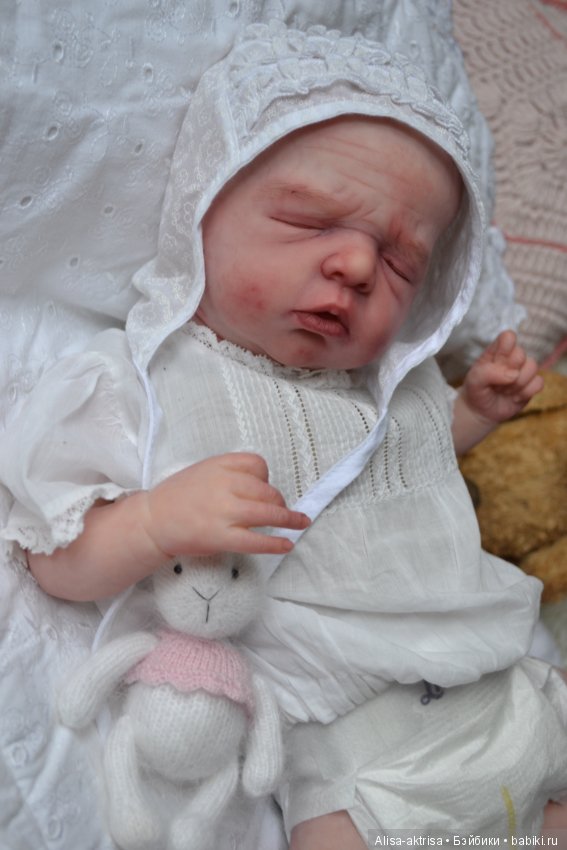 Ноэль малышка в процессе возрождения.Кукла - реборн Анны Морозовой