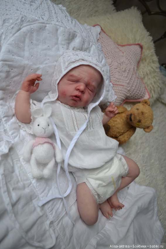 Ноэль малышка в процессе возрождения.Кукла - реборн Анны Морозовой