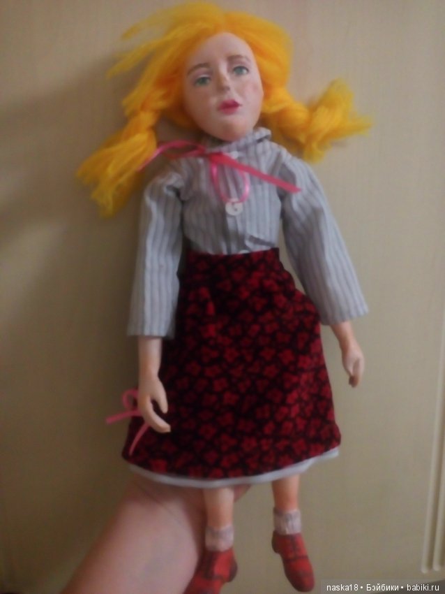 Чудо с рыжими волосами. Новая кукла