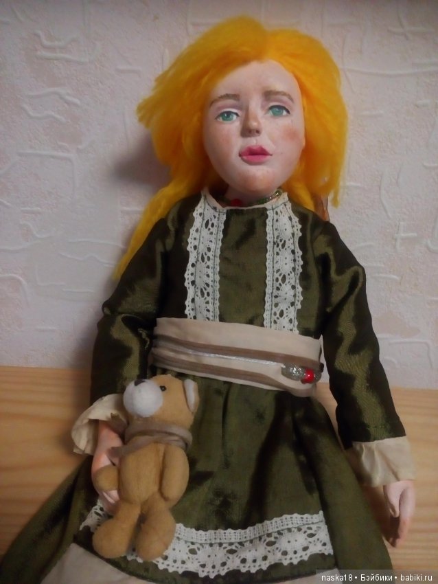 Чудо с рыжими волосами. Новая кукла