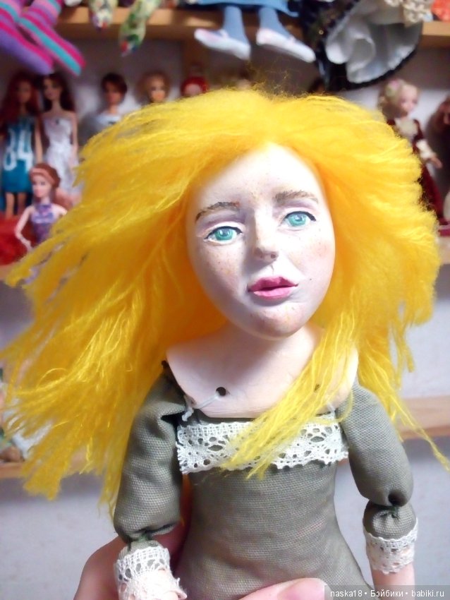 Чудо с рыжими волосами. Новая кукла