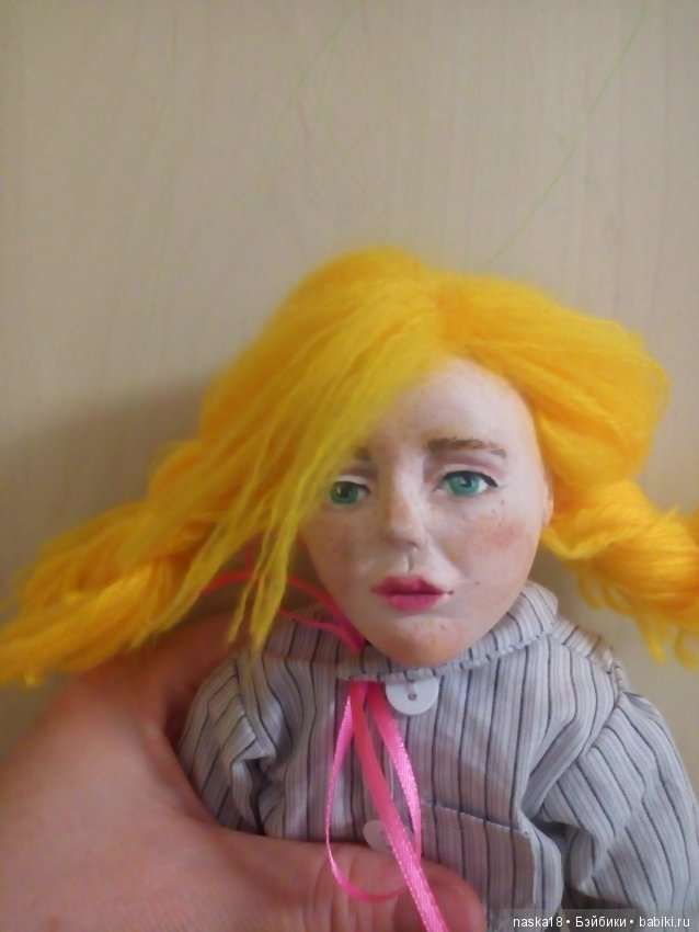Чудо с рыжими волосами. Новая кукла