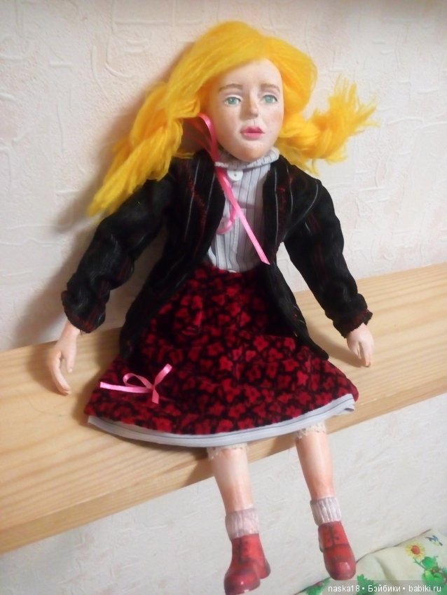 Чудо с рыжими волосами. Новая кукла