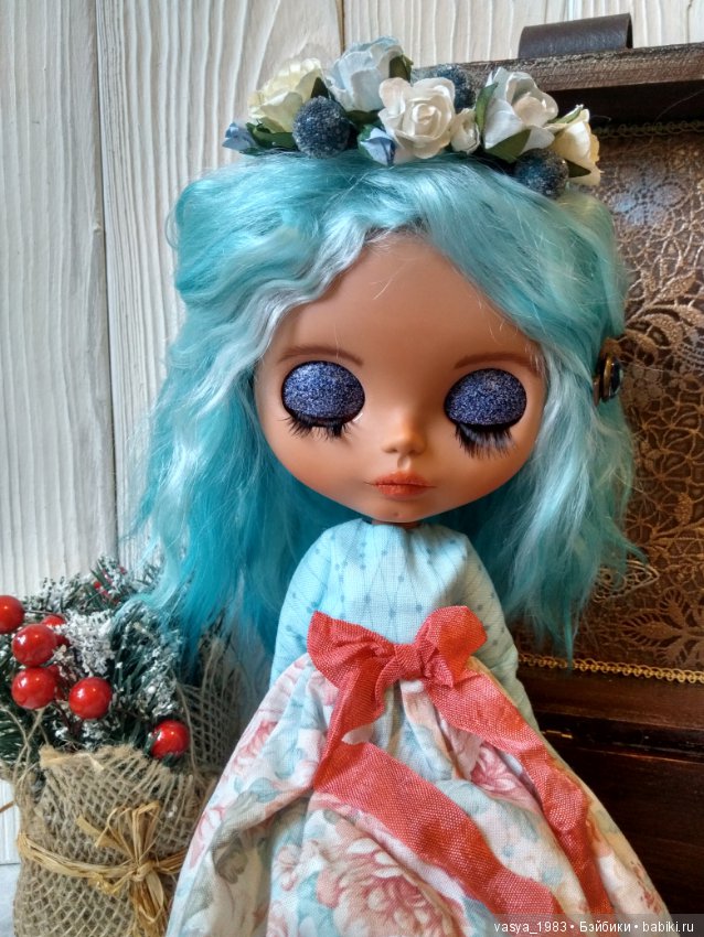Мои новогодние девочки — ООАК и репейнт игровых кукол: Bratz (фото 10)