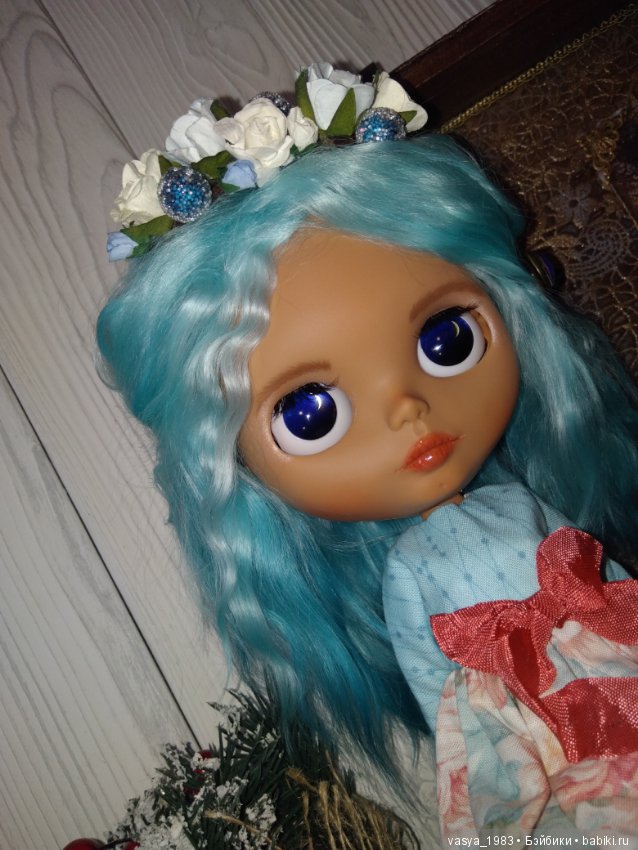 Мои новогодние девочки — ООАК и репейнт игровых кукол: Bratz (фото 9)