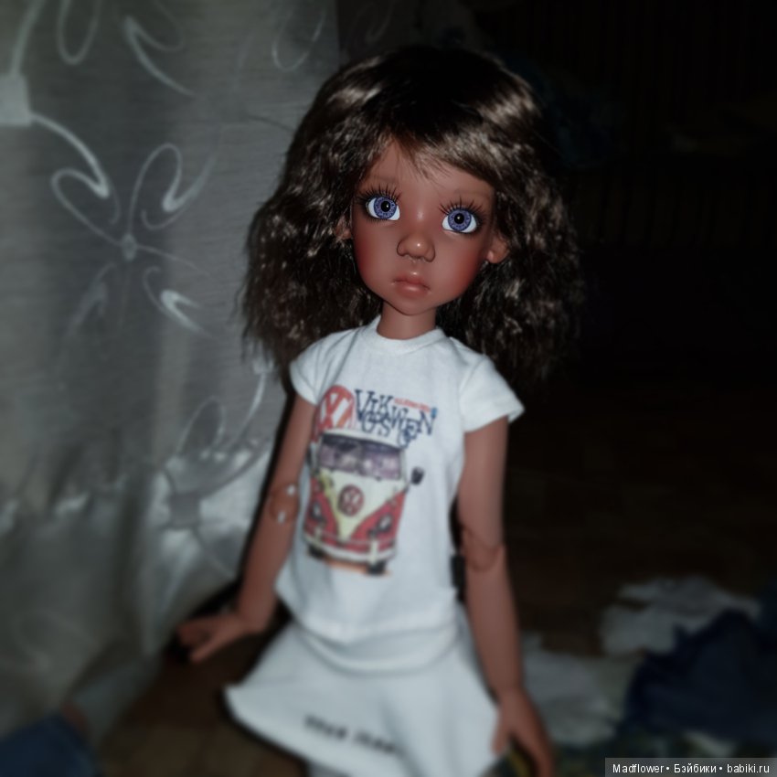 Трудности перевода. Missy coffee tan Kaye Wiggs bjd (фото 5)