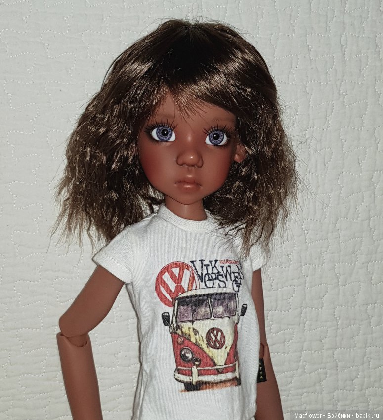 Трудности перевода. Missy coffee tan Kaye Wiggs bjd (фото 3)