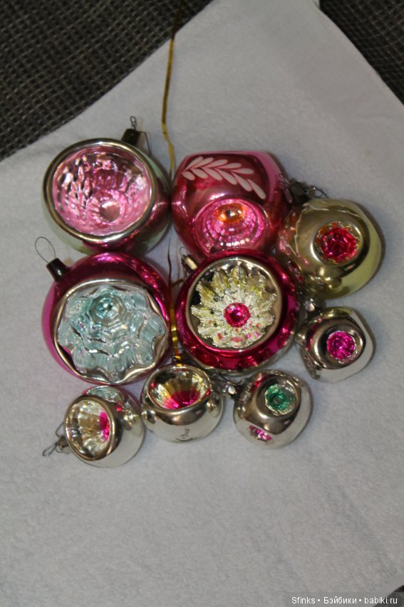 Ёлочные игрушки прошлого века (фото 9)
