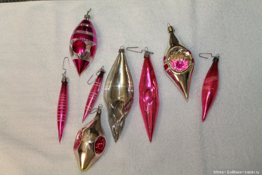 Ёлочные игрушки прошлого века (фото 2)