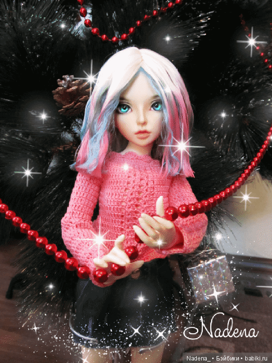 Новогодний фотосет — Одежда и обувь для кукол BJD (БЖД): 1/3
