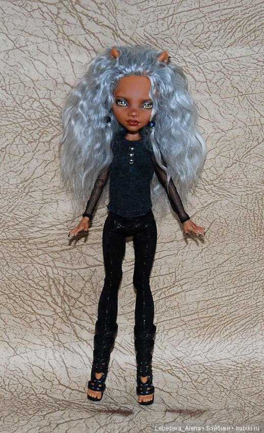ООАК Клодин де Вульф — ООАК Monster High и Ever After High: репейнт (фото 3)