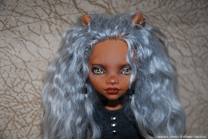 ООАК Клодин де Вульф — ООАК Monster High и Ever After High: репейнт (фото 6)