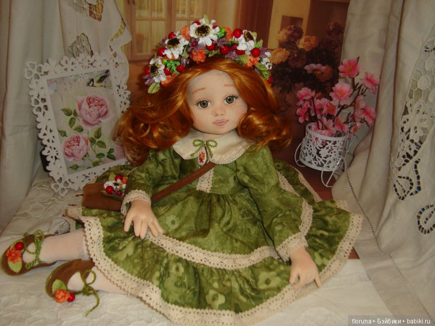 Мой кукольный год — Авторские текстильные куклы: Вальдорфские