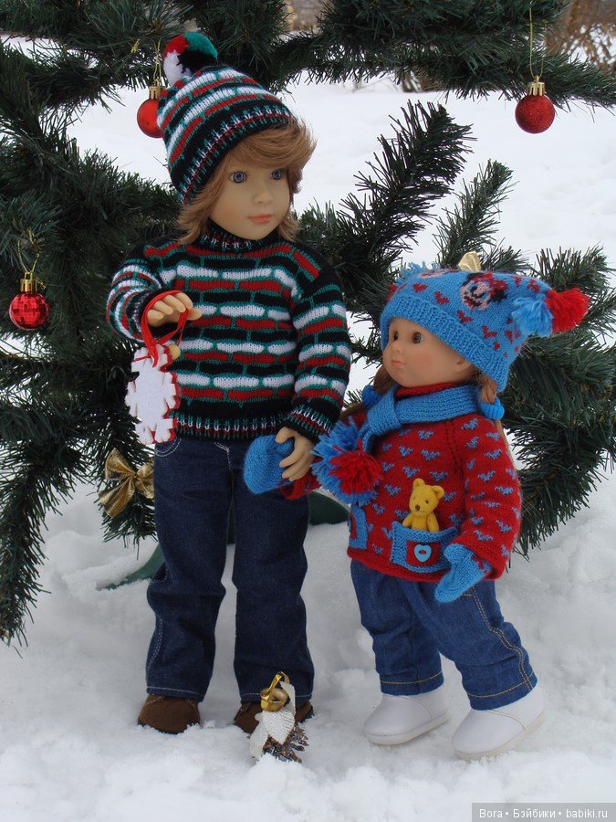 Зимние прогулки Сэма Kidz n Cats и Пэгги Wichtel (фото 4)