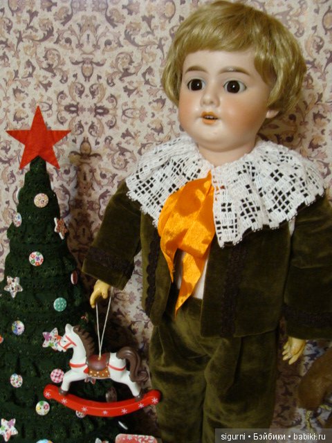 Новый год Тёмы — Антикварные куклы Armand Marseille (AM): молд 390