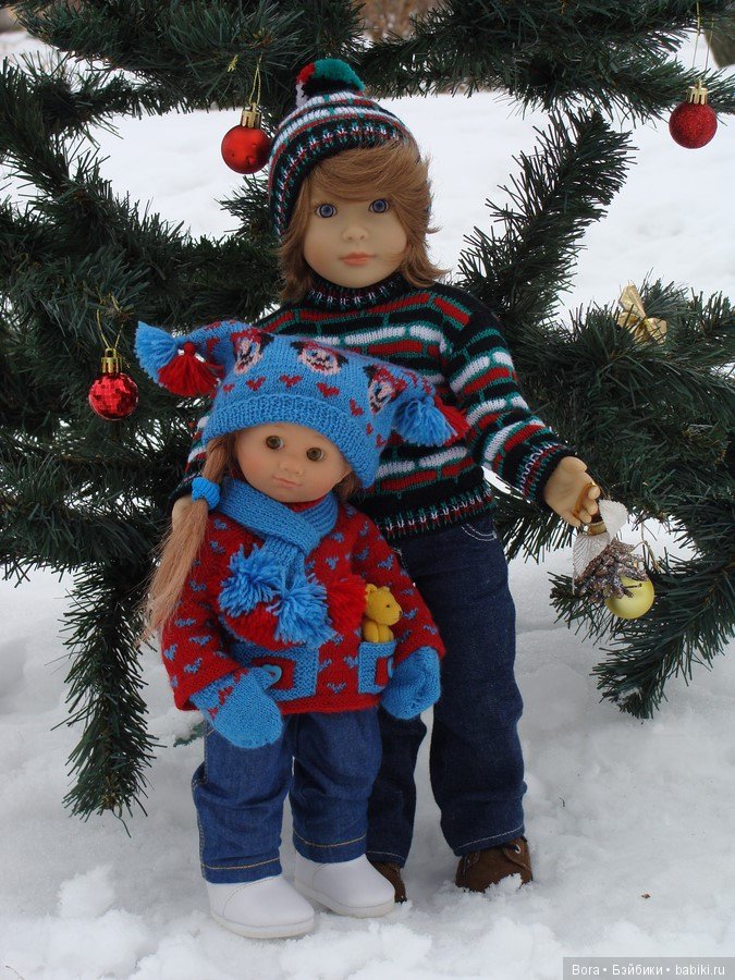 Зимние прогулки Сэма Kidz n Cats и Пэгги Wichtel (фото 6)