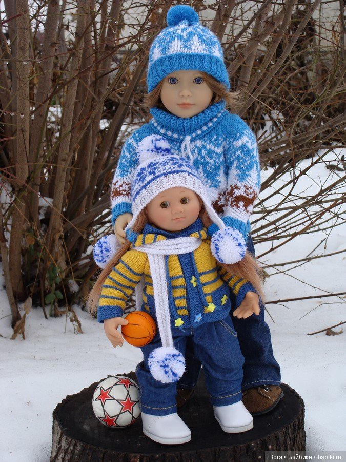 Зимние прогулки Сэма Kidz n Cats и Пэгги Wichtel