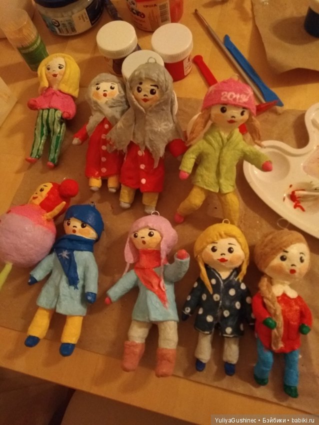 Эстафета. Наши елки и куклы (фото 2)