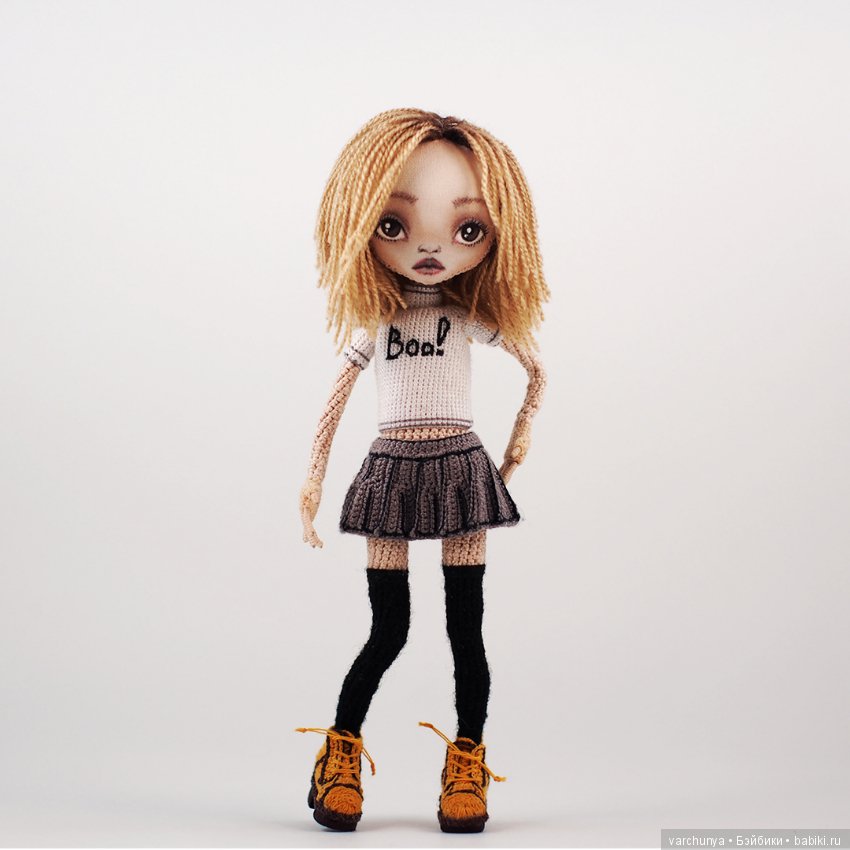 Новенькая — Авторские вязаные куклы: интерьерные (фото 2)