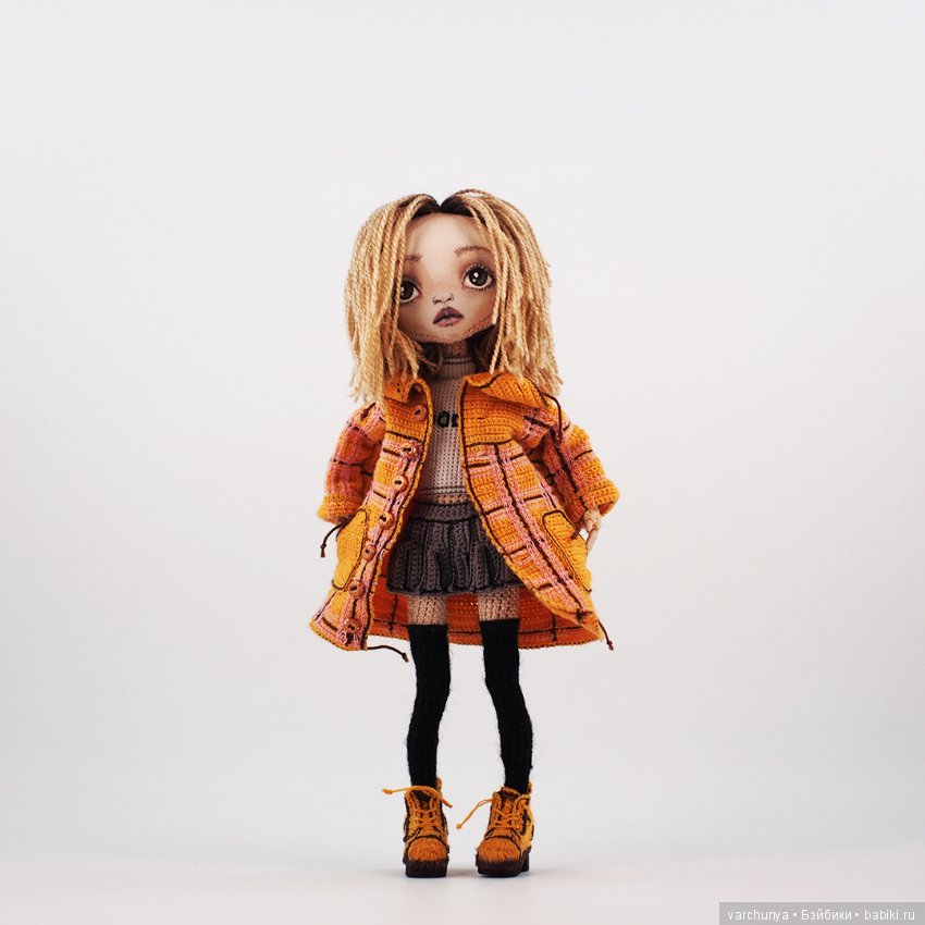 Новенькая — Авторские вязаные куклы: интерьерные (фото 8)
