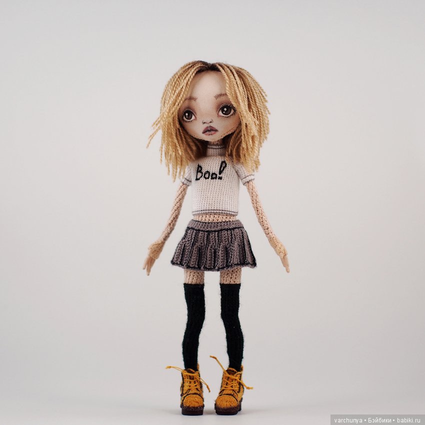 Новенькая — Авторские вязаные куклы: интерьерные
