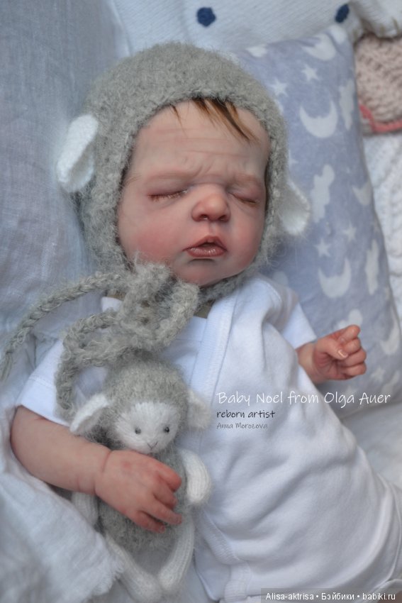 Ноэль родился. Кукла реборн Анны Морозовой