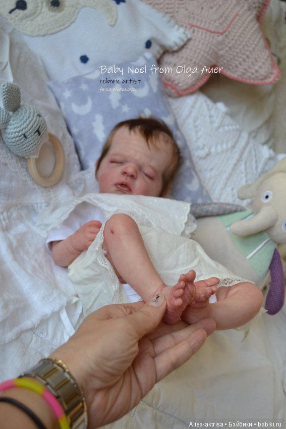 Ноэль родился. Кукла реборн Анны Морозовой
