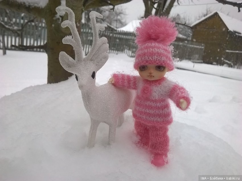 Зимние забавы малышей — Фотоистории с куклами BJD (БЖД): сериалы (фото 6)