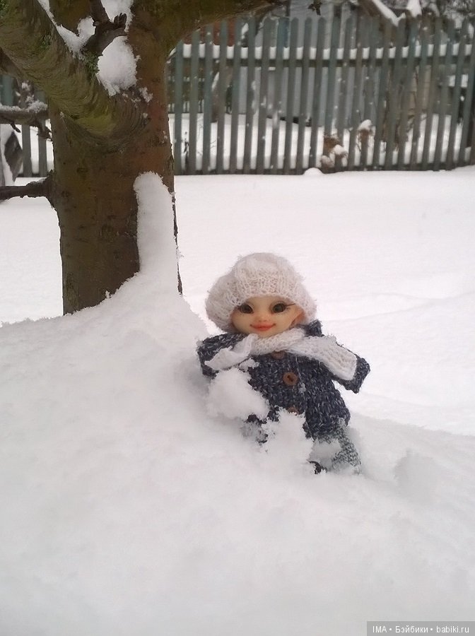 Зимние забавы малышей — Фотоистории с куклами BJD (БЖД): сериалы (фото 5)