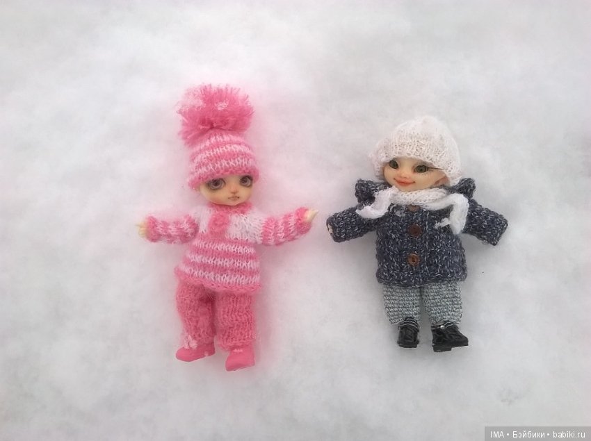 Зимние забавы малышей — Фотоистории с куклами BJD (БЖД): сериалы (фото 10)