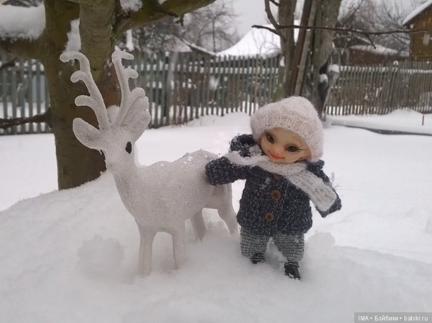 Зимние забавы малышей — Фотоистории с куклами BJD (БЖД): сериалы (фото 7)
