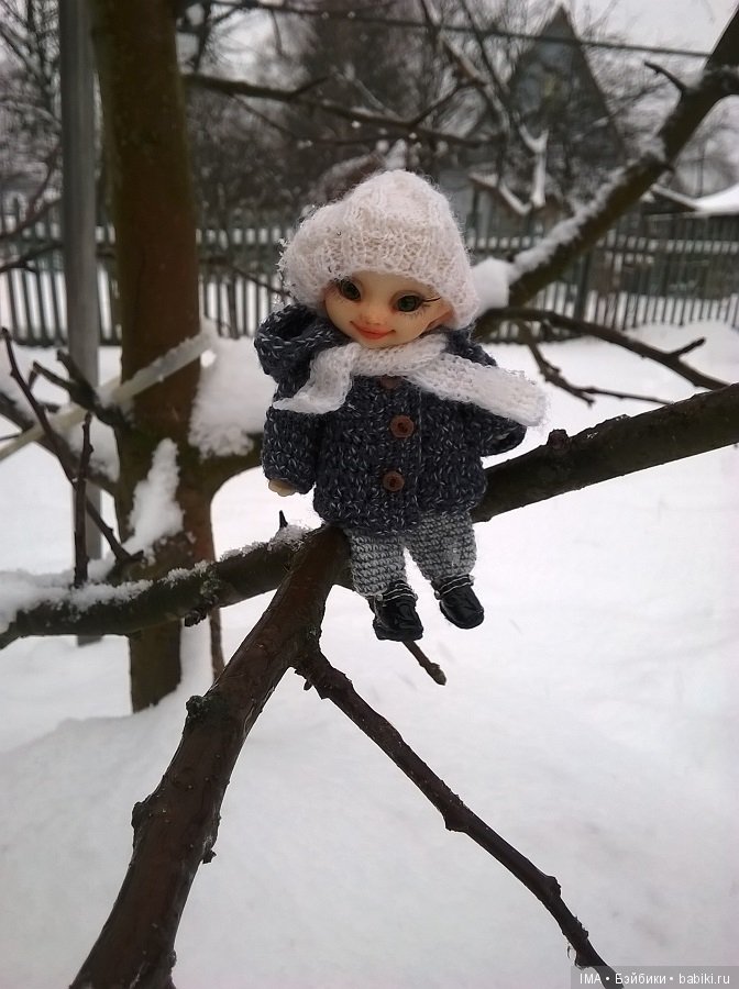 Зимние забавы малышей — Фотоистории с куклами BJD (БЖД): сериалы (фото 3)