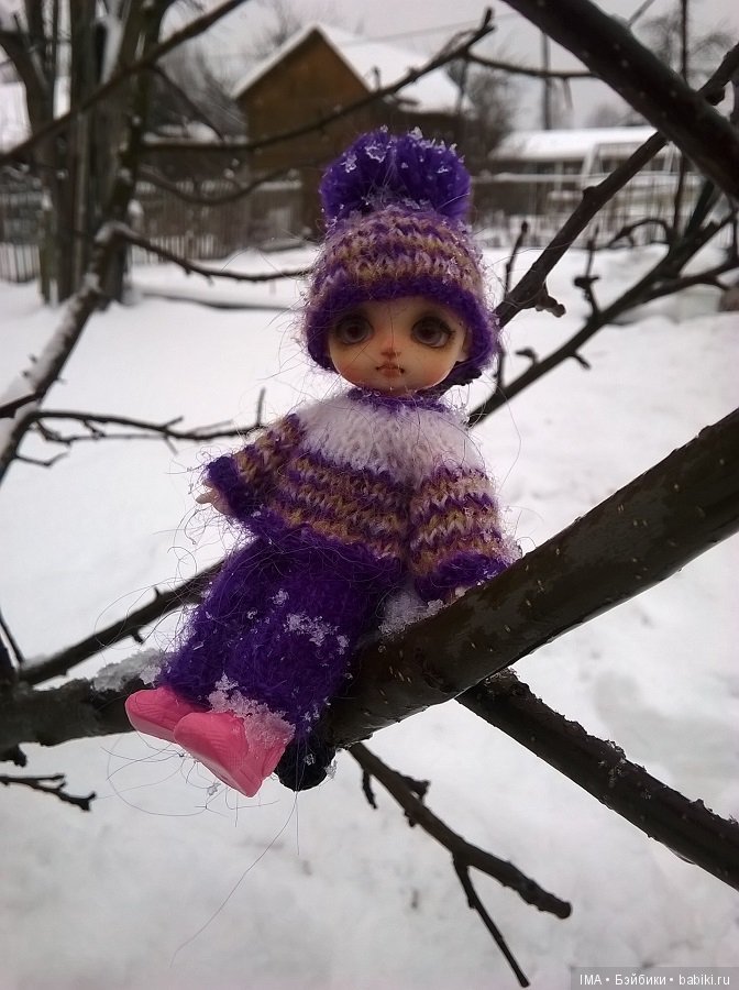 Зимние забавы малышей — Фотоистории с куклами BJD (БЖД): сериалы