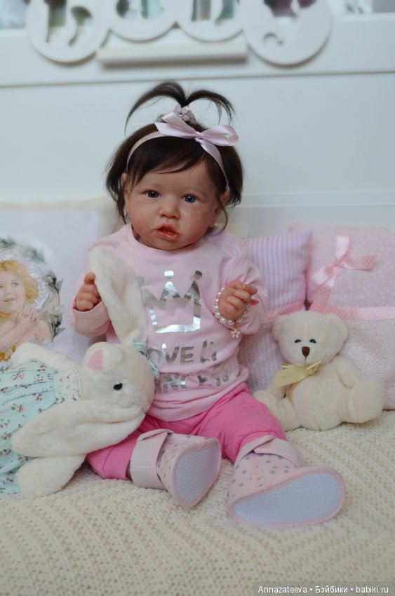 Малышка реборн Саския — Куклы Реборн (Reborn): работы мастеров