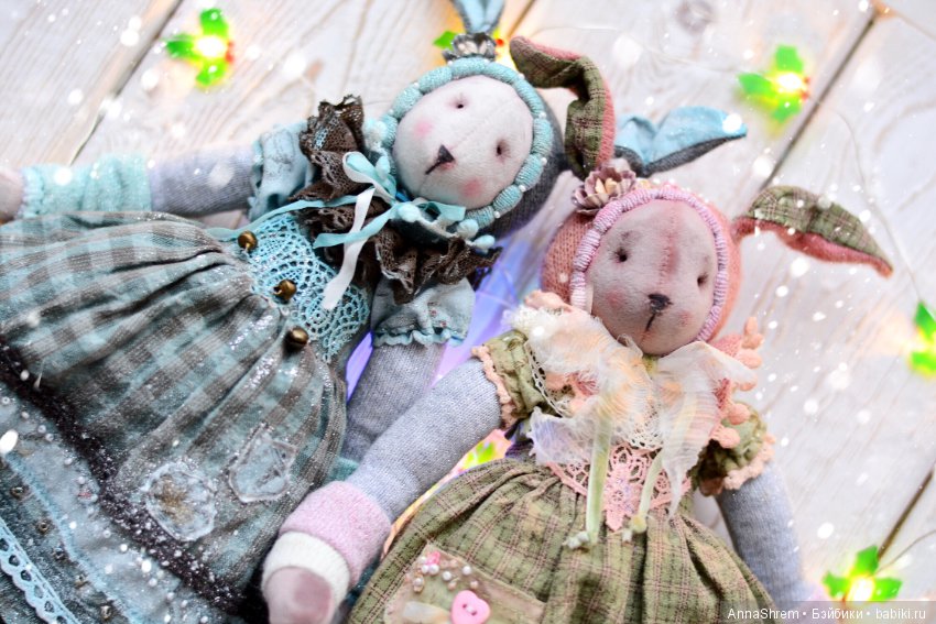 Декабрьские зайки по МК Полины Инякиной