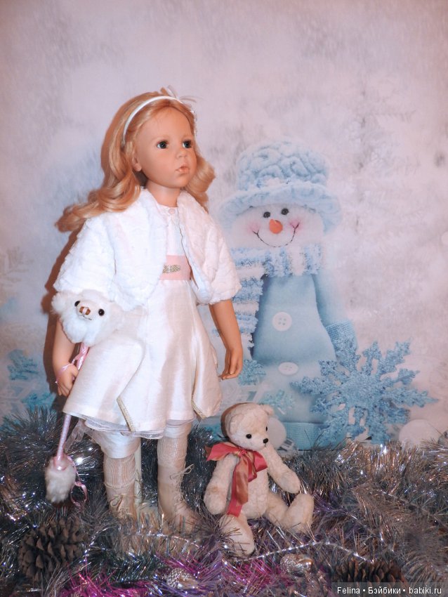 Поздравление к Новому Году от куколок Hildegard Gunzel и Heidi Plusczok (фото 5)