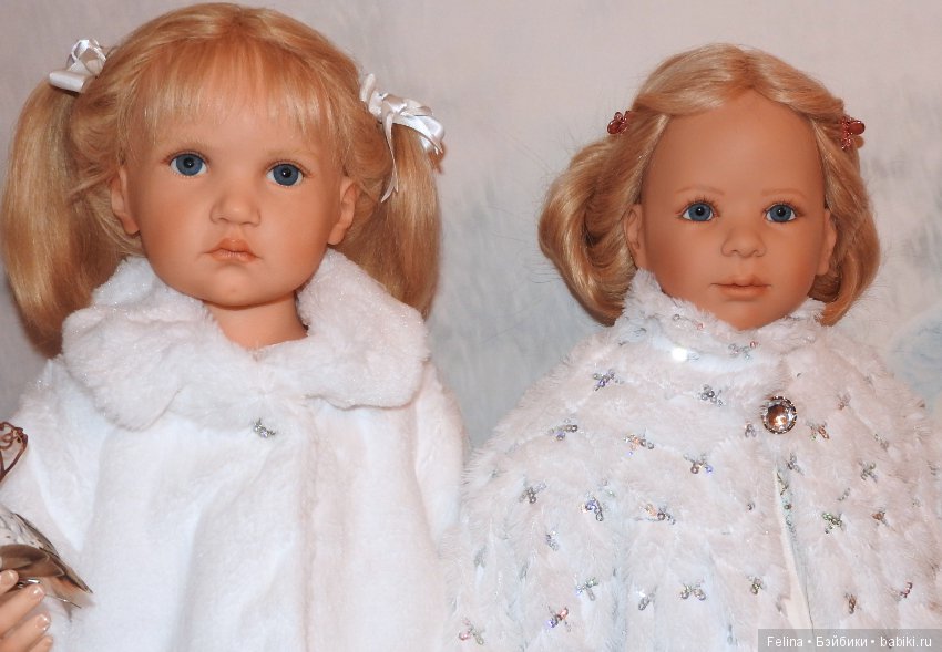 Поздравление к Новому Году от куколок Hildegard Gunzel и Heidi Plusczok (фото 9)