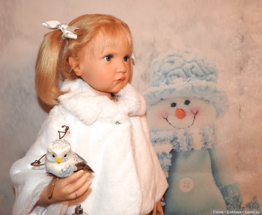Поздравление к Новому Году от куколок Hildegard Gunzel и Heidi Plusczok (фото 3)
