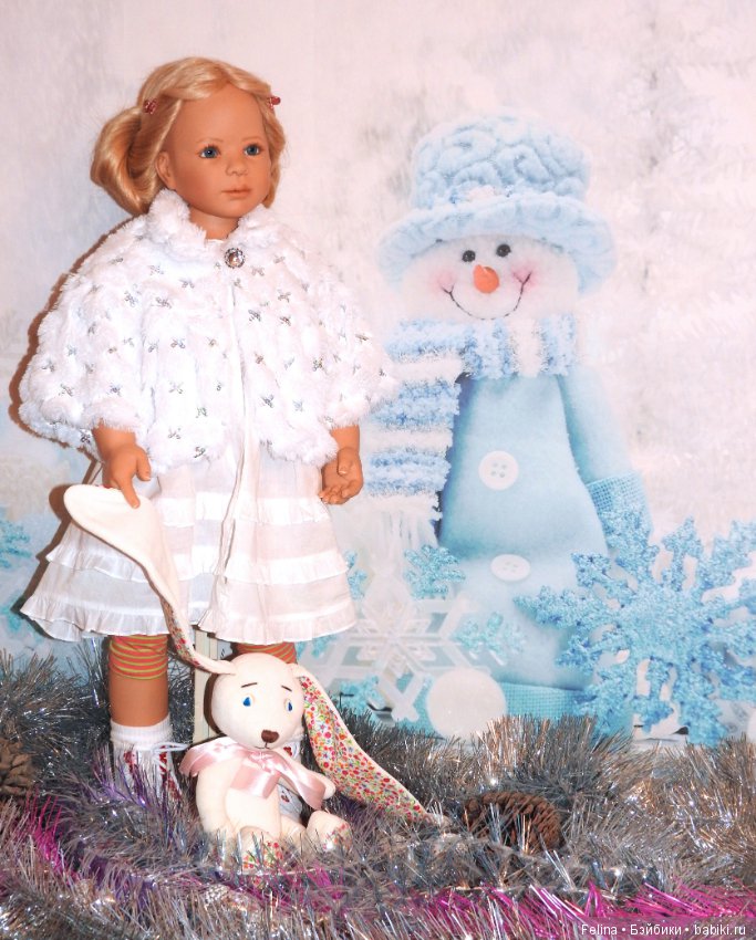 Поздравление к Новому Году от куколок Hildegard Gunzel и Heidi Plusczok (фото 7)