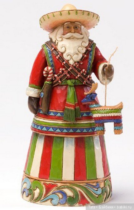 Санта Клаусы от Jim Shore Santas, коллекция Вокруг света