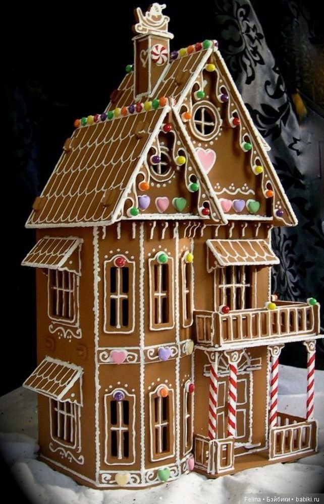 Пряничные домики к Новому Году