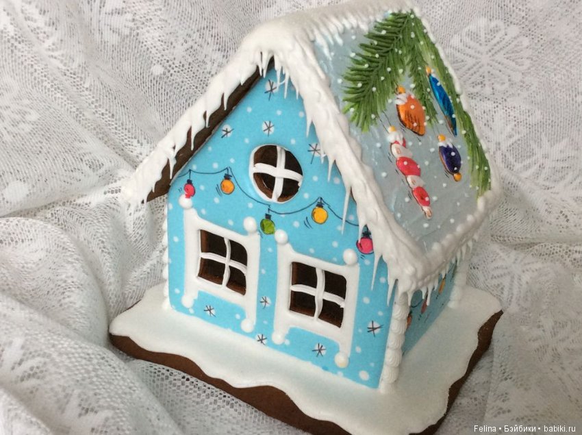 Пряничные домики к Новому Году