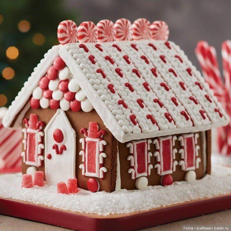 Пряничные домики к Новому Году