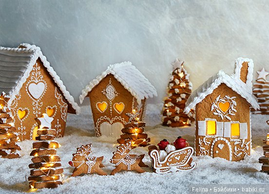 Пряничные домики к Новому Году (фото 2)