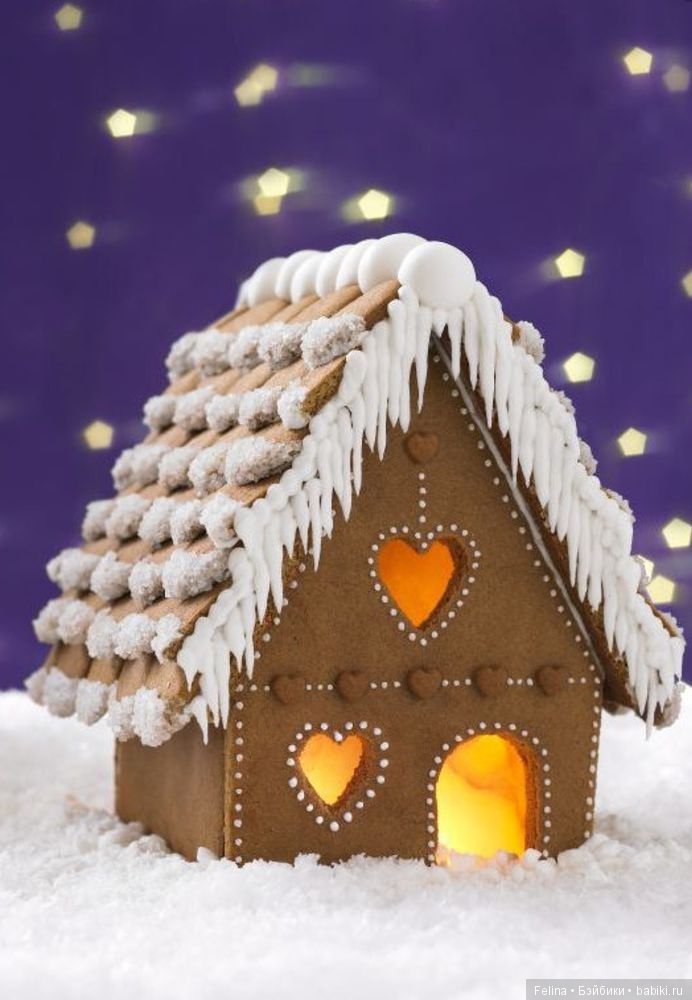 Пряничные домики к Новому Году