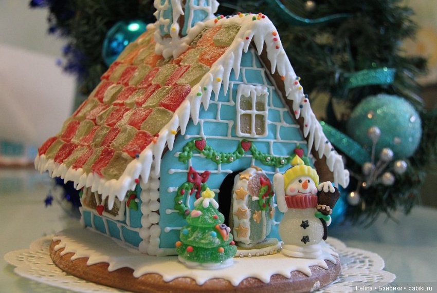 Пряничные домики к Новому Году