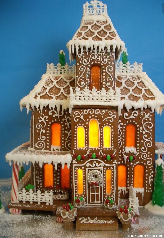 Пряничные домики к Новому Году